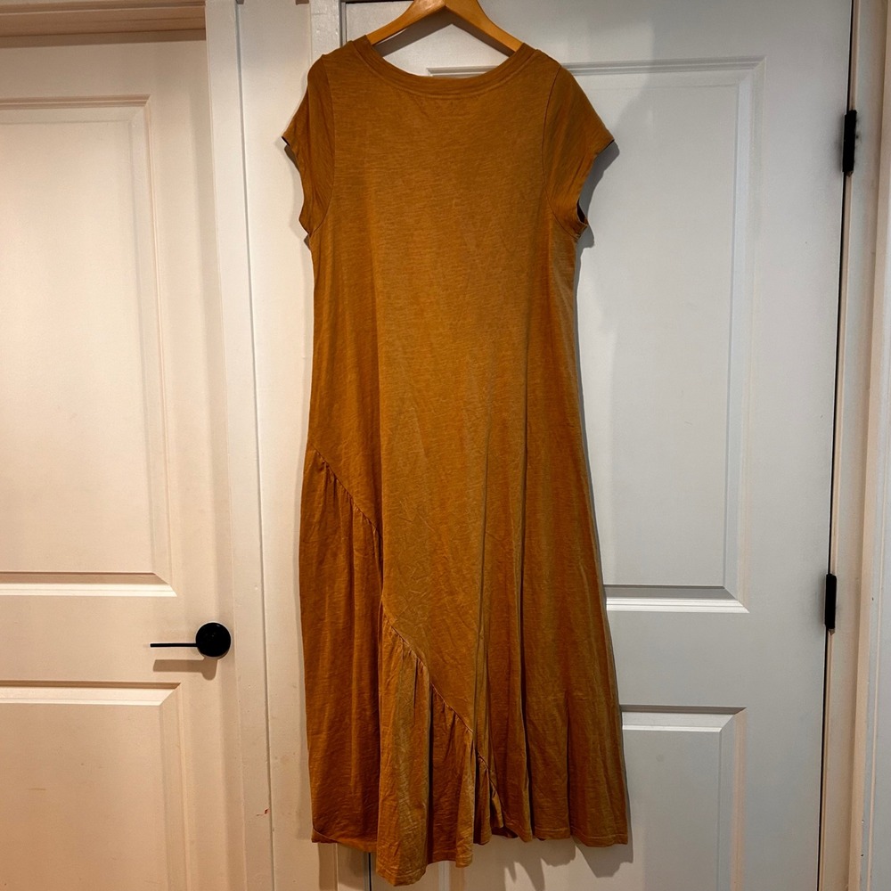 Stitchdrop Womens Asymmetrical Tiered Maxi Dress Medium Boho Cottagecore Prairie - Picture 7 of 10